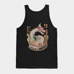 Martial Arts Ramen Noodles Fusion Dragon Master Tank Top